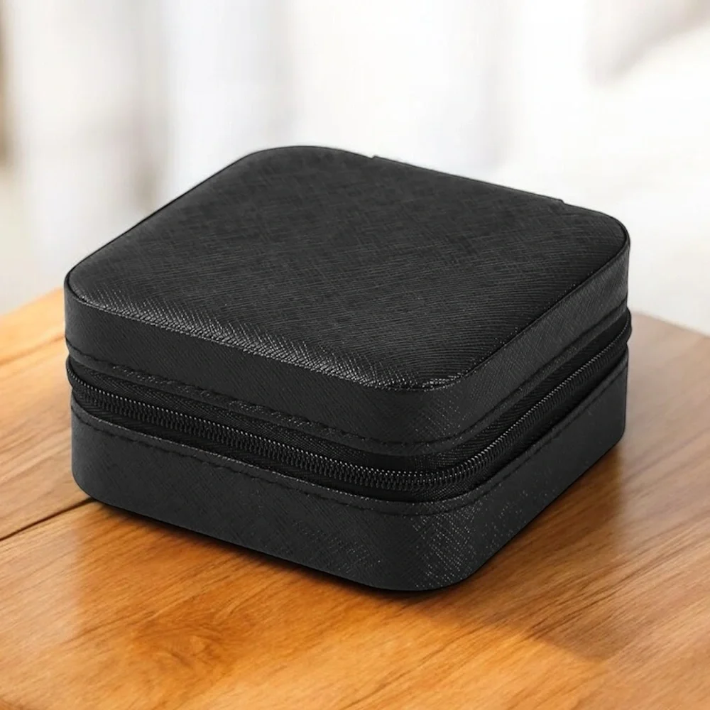 Black Travel Jewelry Case